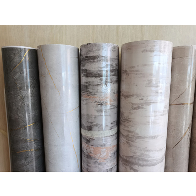 PVC decoratieve film met marmeren effect voor meubels, kasten en wandpanelen