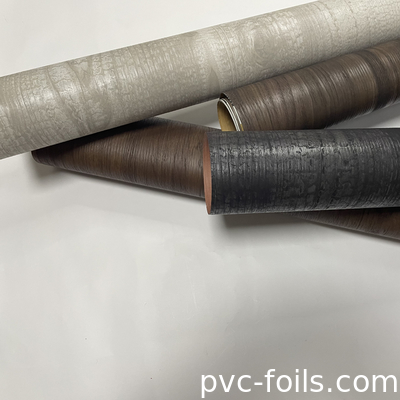 0.14mm Duurzaam PVC Houten Textuur Gedrukt Film Waterdicht Decoratief Laminatieplaat Voor Meubelen Huisdecor