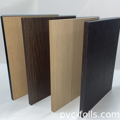 0.3mm diepgebrouwen PVC decoratieve film houtgraan pvc membraan folie voor meubelkasten deuren