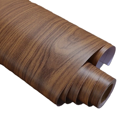 Italiaanse stijl gemengde olie hout look PVC decoratieve film voor meubels en deuren toepassingen