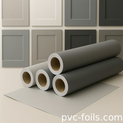 Soft Touch Super Matte Solid Color PVC-laminatiefilm voor meubels en deuren