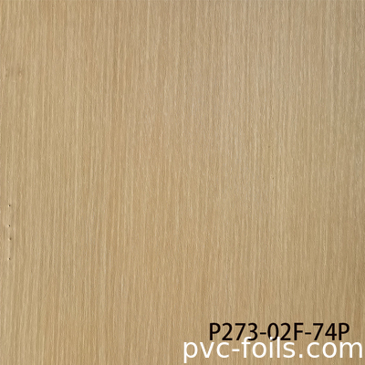 Premium mat hout textuur PVC decoratieve film voor membraan deuren
