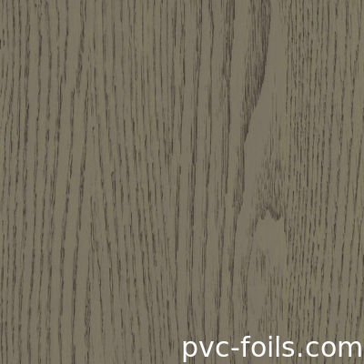 Donker Houtnerf Zelfklevende PVC Vinyl Folie Voor Hoteldecoratie Renovatie