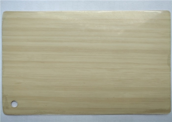 Hoog polijst Houten Vinyl het Kabinetsdeuren van Korrelpvc 0.30mm Dikke 0.50mm