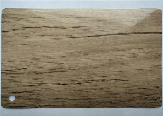 De binnenlandse Decoratieve Film van Pvc voor Hout 0.3mm van de Keukenbadkamers