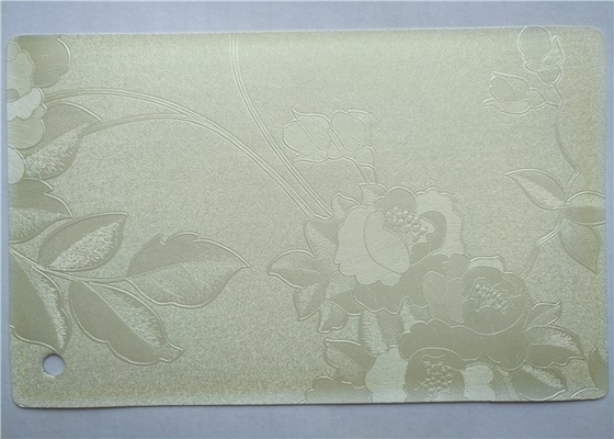 Witte kleur interieur PVC zelfklevende film voor beursstand decoratie