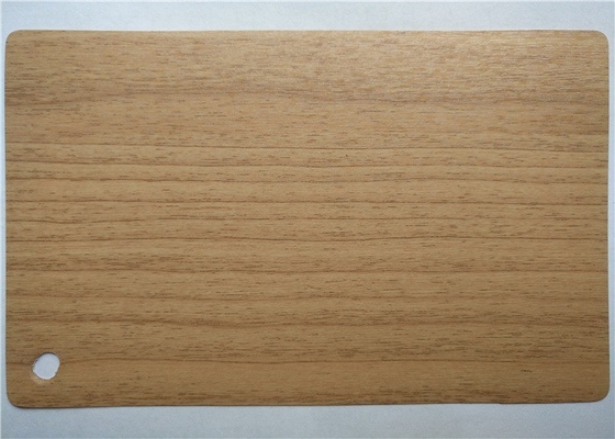 Vinyl het Broodjeskleefstof van Matte Pvc Wood Grain Surface voor Gevormde MDF