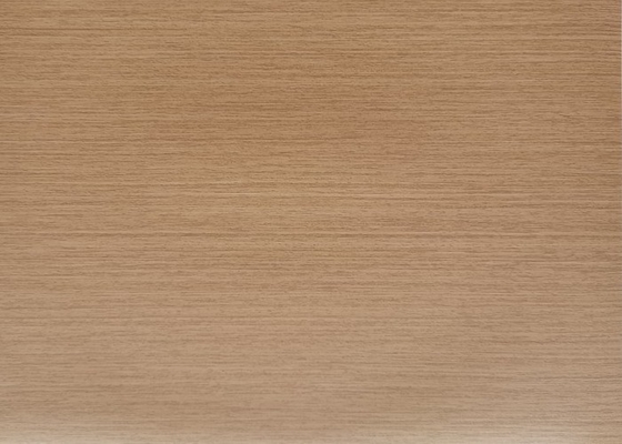 Het waterdichte pvc-van het het Meubilairdecor van de Membraanfolie de Korreltextuur Houten In reliëf maken