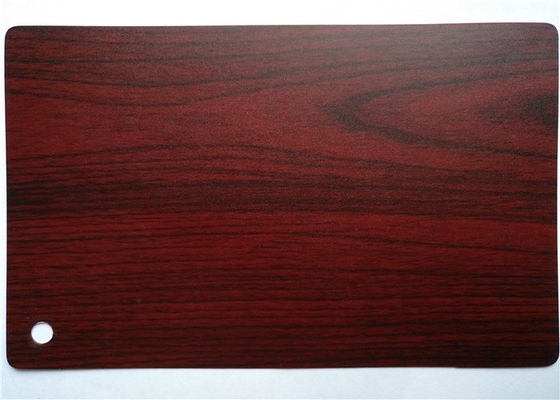 0.5MM Matte Embossed Wood Grain Pvc Folie voor Deur