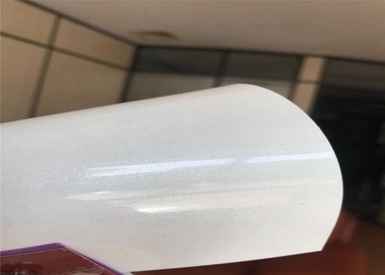 0.3mm Hoge het Wit polijst Pvc-de Deuren van het het Meubilairmembraan van het Filmbroodje