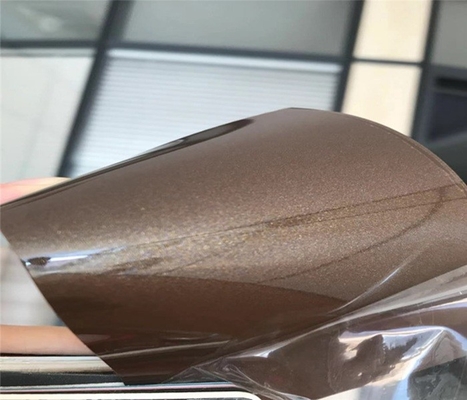 Vaste kleur wit hoogglanzend PVC-laminaat film voor binnenkasten