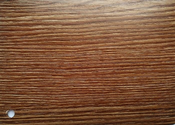 Gouden het Membraanfolie van pvc van de Eiken Houtkorrel voor Deurenoppervlakte 0.35MM
