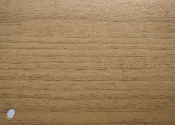 Het houten Zelfklevende Decoratieve Document van de Korrel Vinylfilm voor Pvc van de Meubilairfolie