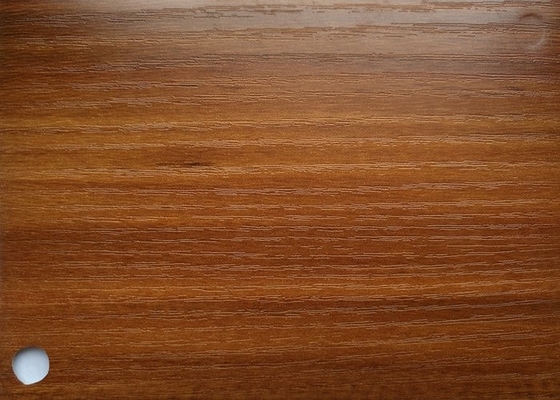 Decoratieve Film van pvc van de 120 Micron de Houten Korrel voor het Begrenzen van Raad het Verpakken