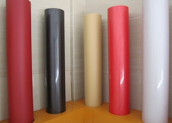 Hoogglans gemetalliseerde pvc-film voor het bedekken van meubels, dunne diktefilm