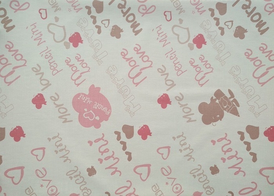 5m de 10mx45cm Zelfklevende Slaapkamer van het Beeldverhaaljonge geitjes van Behangpvc Roze