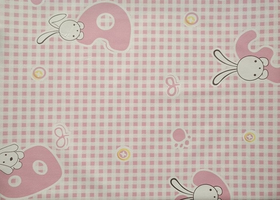 5m de 10mx45cm Zelfklevende Slaapkamer van het Beeldverhaaljonge geitjes van Behangpvc Roze