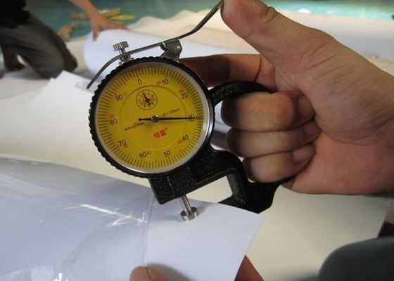 Van de het Membraanfilm van houtbewerkingspvc het Stevige Witte 300 Micron