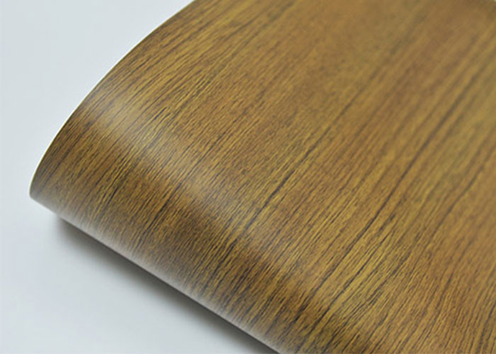 Houten het Membraanfolie van Korrel Decoratieve Pvc voor de Deuren van het Meubilairkabinet