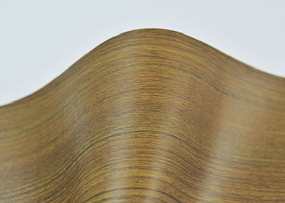 Vacuümperspvc-folie voor Garderobedeuren Matte Wood Grain 1420mm