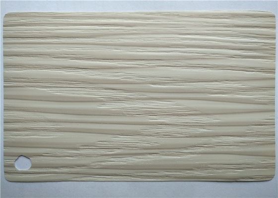 Dringende pvc-Membraanfolie voor Wit Hout 0.35MM van het Deurenkabinet