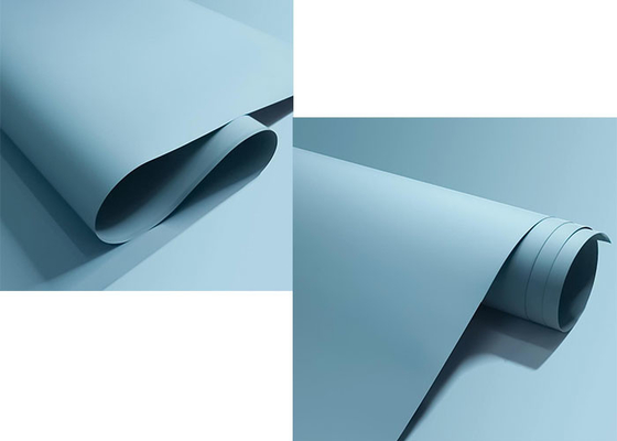 De super Matte Pvc Membrane Foil For-Antikras van de Meubilair Binnen Stevige Kleur