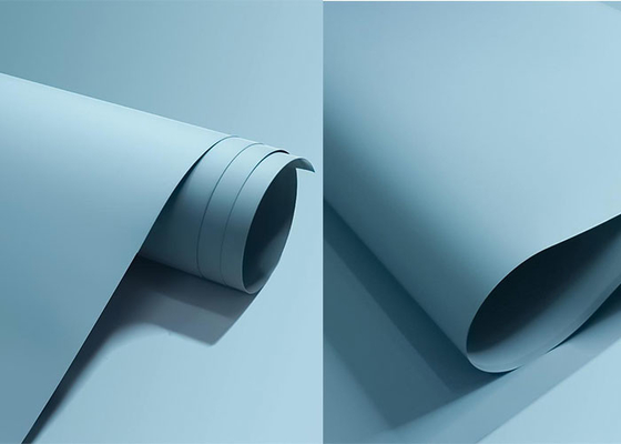 De super Matte Pvc Membrane Foil For-Antikras van de Meubilair Binnen Stevige Kleur