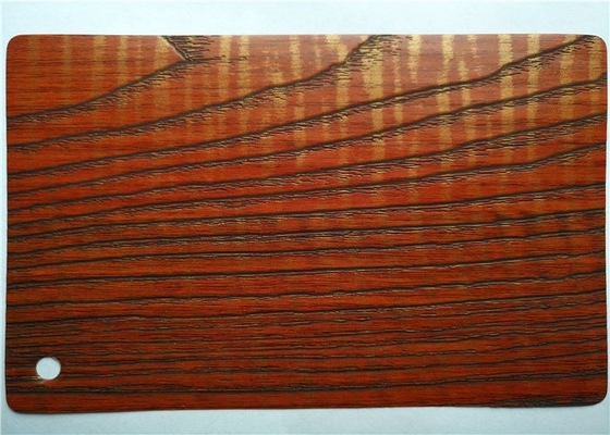3d In reliëf gemaakte Zelfklevende Folie van Matte Wood Grain Pvc Film voor Meubilair