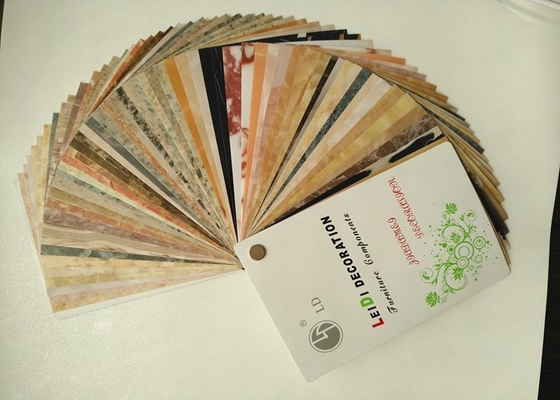 0,50 mm dik decoratief PVC-folie hoogglans marmeren ontwerp voor tafelkleed
