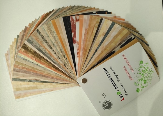De UV Hoge Kras polijst pvc-Film voor Countertop Decoratie Marmeren Effect