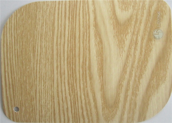 Gele Houten beëindigt Pvc-Vinyl voor Muur die WPC-Comité waterdicht maken