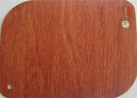 1240mm het Houten Vinyl van Pvc voor Muur Decoratief het Verpakken Profiel