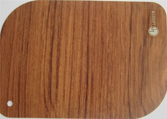 100 het Plafondfilms van Pvc van de Micron Witte Houten Korrel Decoratieve Uitgerekte
