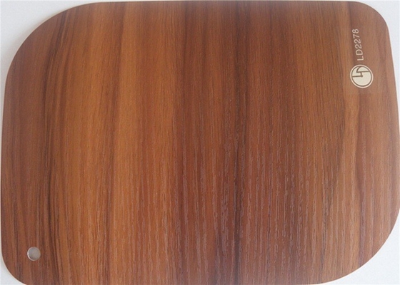 Van de het Membraanfilm van meubilairpvc Houten het Ontwerpdecoratie 0.3mm 0.4mm