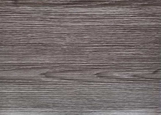 Van de het Membraan Vacuümpers van de meubilairpvc-folie In reliëf gemaakt de Lijm Zwart Hout