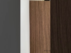 De houten Decoratie van het de Filmmeubilair van pvc van het Korrelpatroon Decoratieve