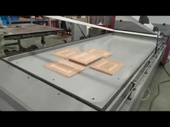 het vacuümmembraan drukken